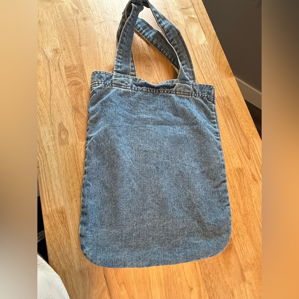 Vintage Denim Tote Bag - Blue - Picture 5 of 10